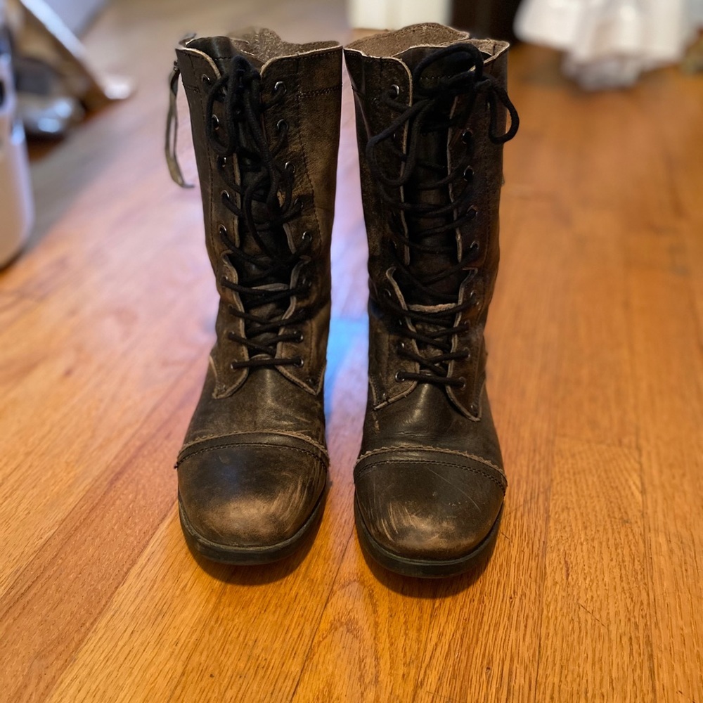 Aldo Combat Boots